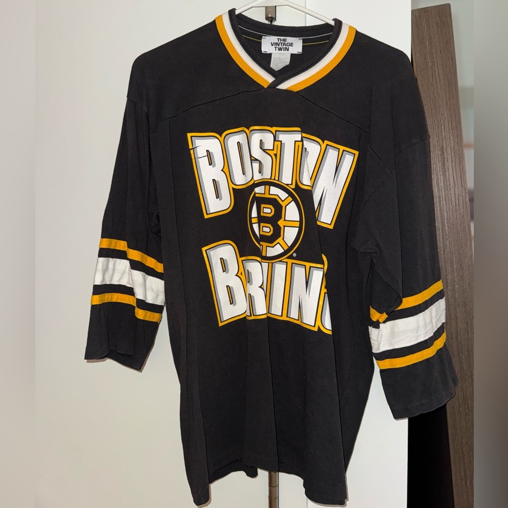 Boston Bruins Black Hockey Jersey